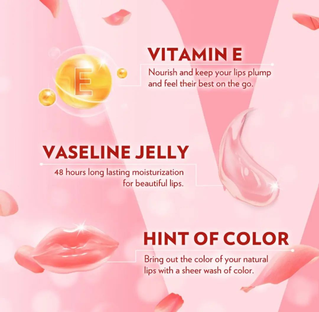Vaseline Tinted Lip Balm Therapy Care 2-Pack - Rosy Tint