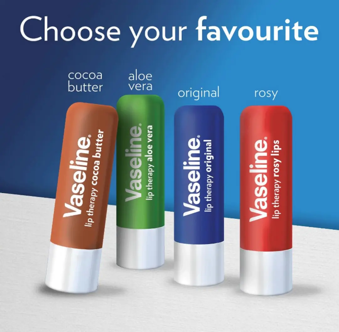 Vaseline Tinted Lip Balm Therapy Care 2-Pack - Rosy Tint