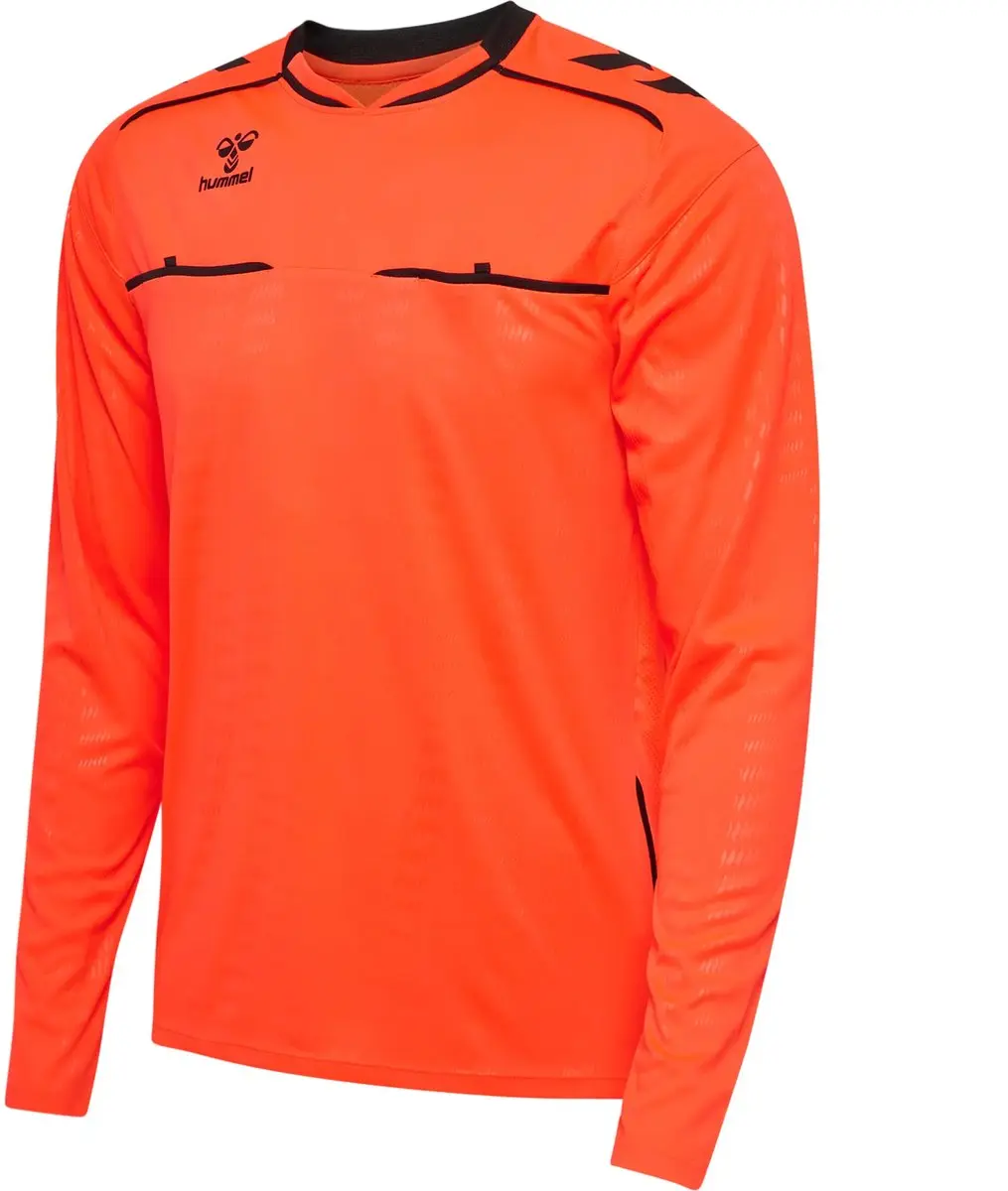 Hummel Referee Jersey lange mouwen - Neon Geel