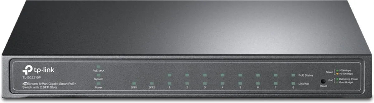 TP-Link TL-SG2210P Netwerk Switch 8x PoE