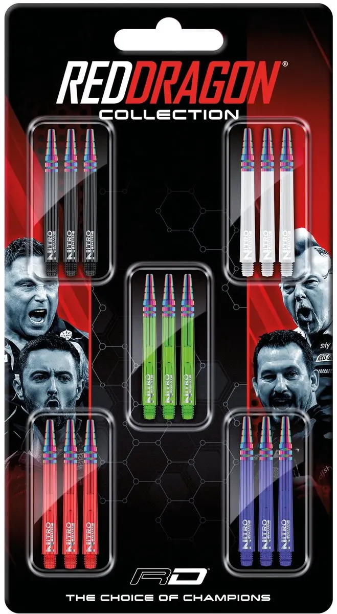 Red Dragon Nitro Ionic Shaft Collection X0796