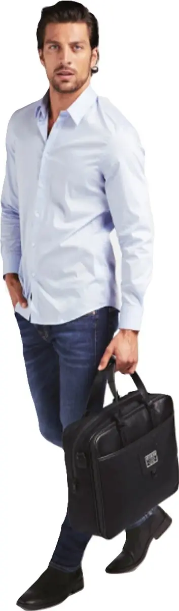 GUESS Certosa Laptophoes 15 inch - Zwart