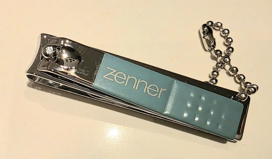 Zenner Nagelknipper Extra Grip RVS Groen 55x13mm
