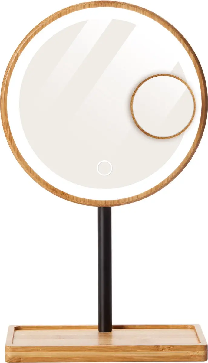 Lanaform Bamboo Mirror Make-up Spiegel