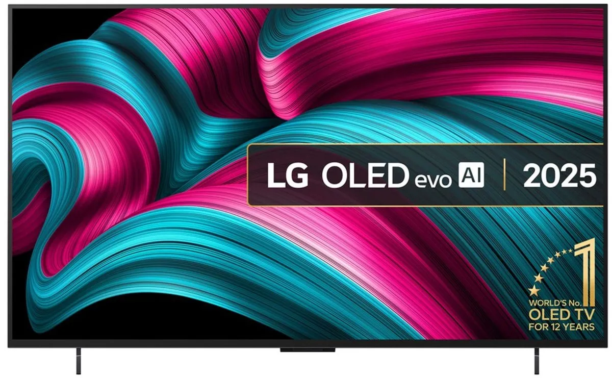 LG C5 OLED42C54LA 42 inch OLED TV - Zwart