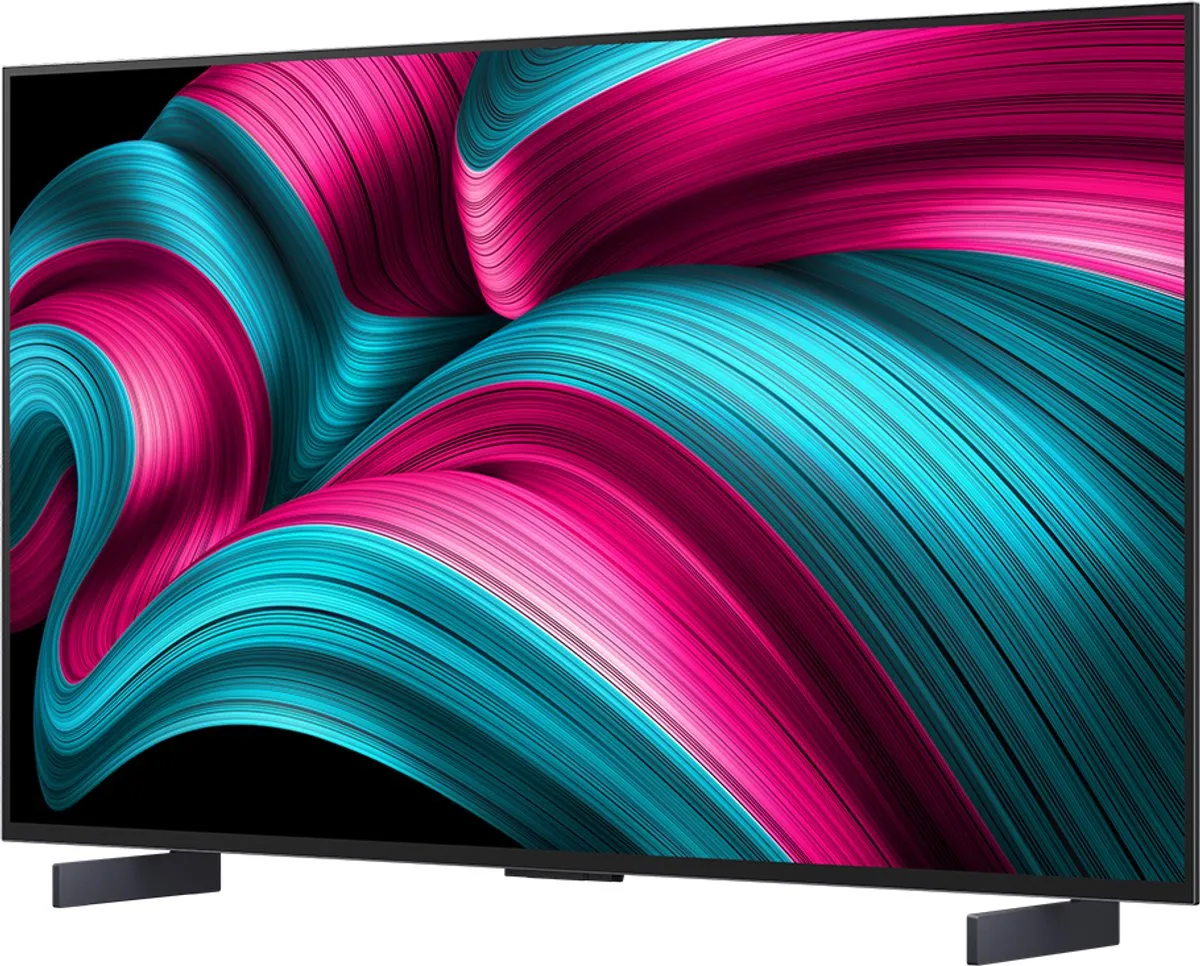 LG C5 OLED42C54LA 42 inch OLED TV - Zwart