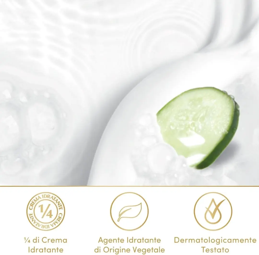 Dove Verfrissend Doucheschuim Komkommer & Groene Thee 750ml