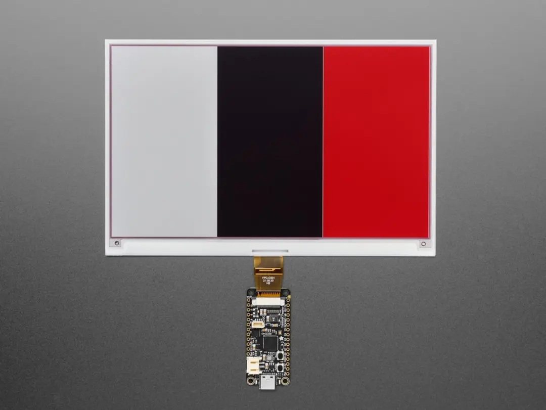 Adafruit 6415 Tri-Color eInk Display 800x480 - 7.5 inch