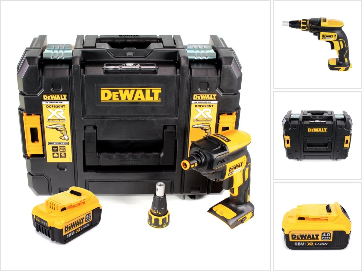 DeWalt DCF 620 NT Accu-Droogbouwschroevendraaier 18V 30Nm