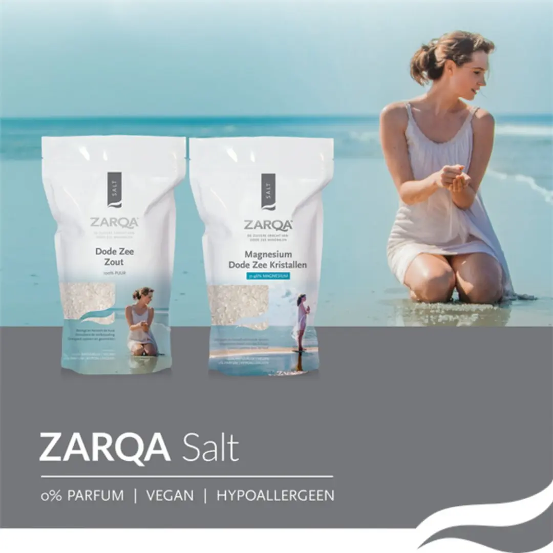 Zarqa Dode Zeekristallen Magnesium 3x1kg
