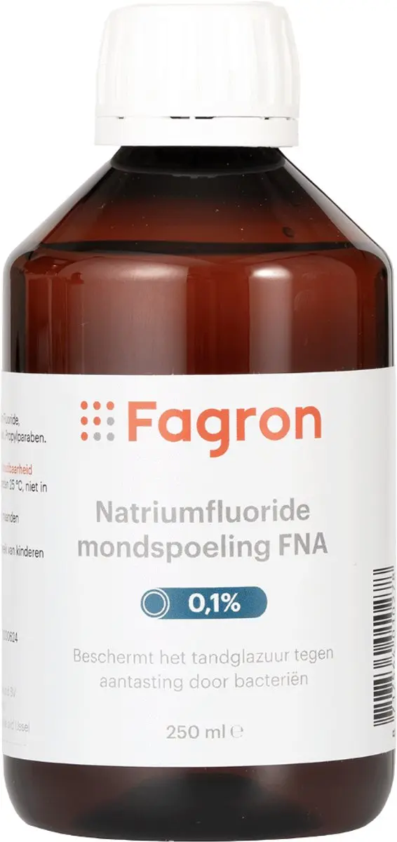 Fagron Natriumfluoridemondspoeling 0,1% 250ml