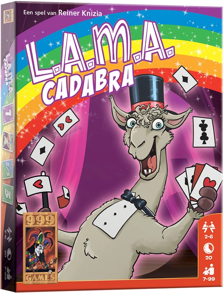 999 Games LAMA Cadabra Kaartspel - 2-6 Spelers