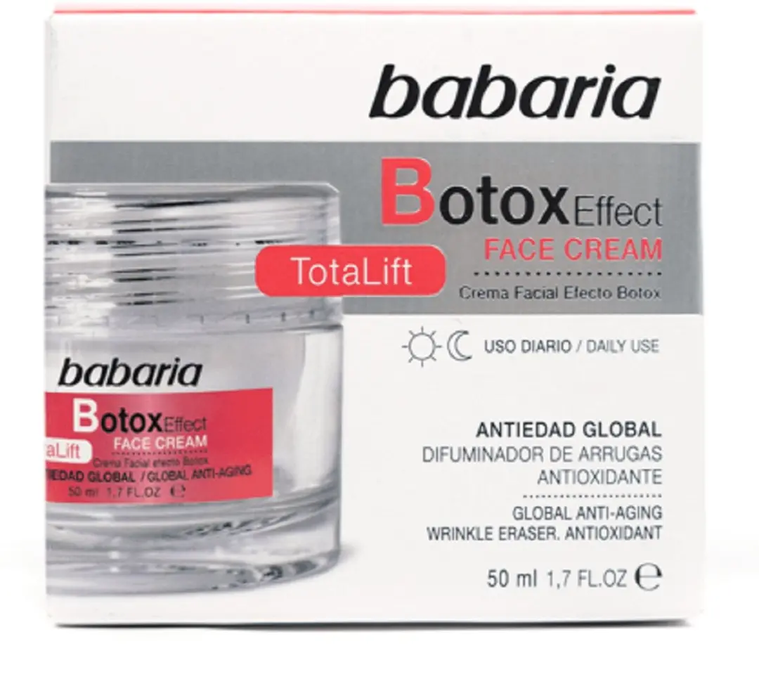 Babaria Botox Effect Totalift Crème 50ml