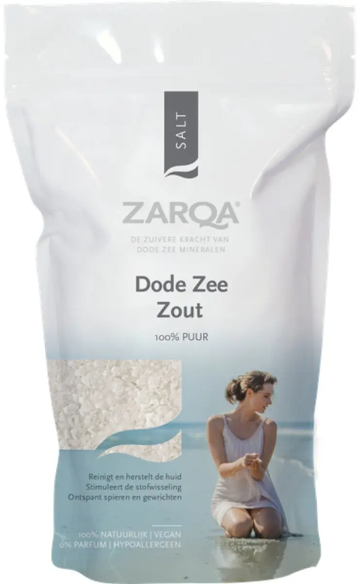 Zarqa 100% Dode Zeezout 1kg