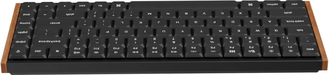 Keychron K3 Ultra K3U-H4 Mechanisch Toetsenbord - 75% - Banana Switch - Zwart