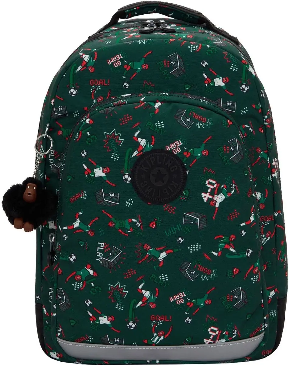 Kipling Class Room Rugzak 15 inch Soccer Print