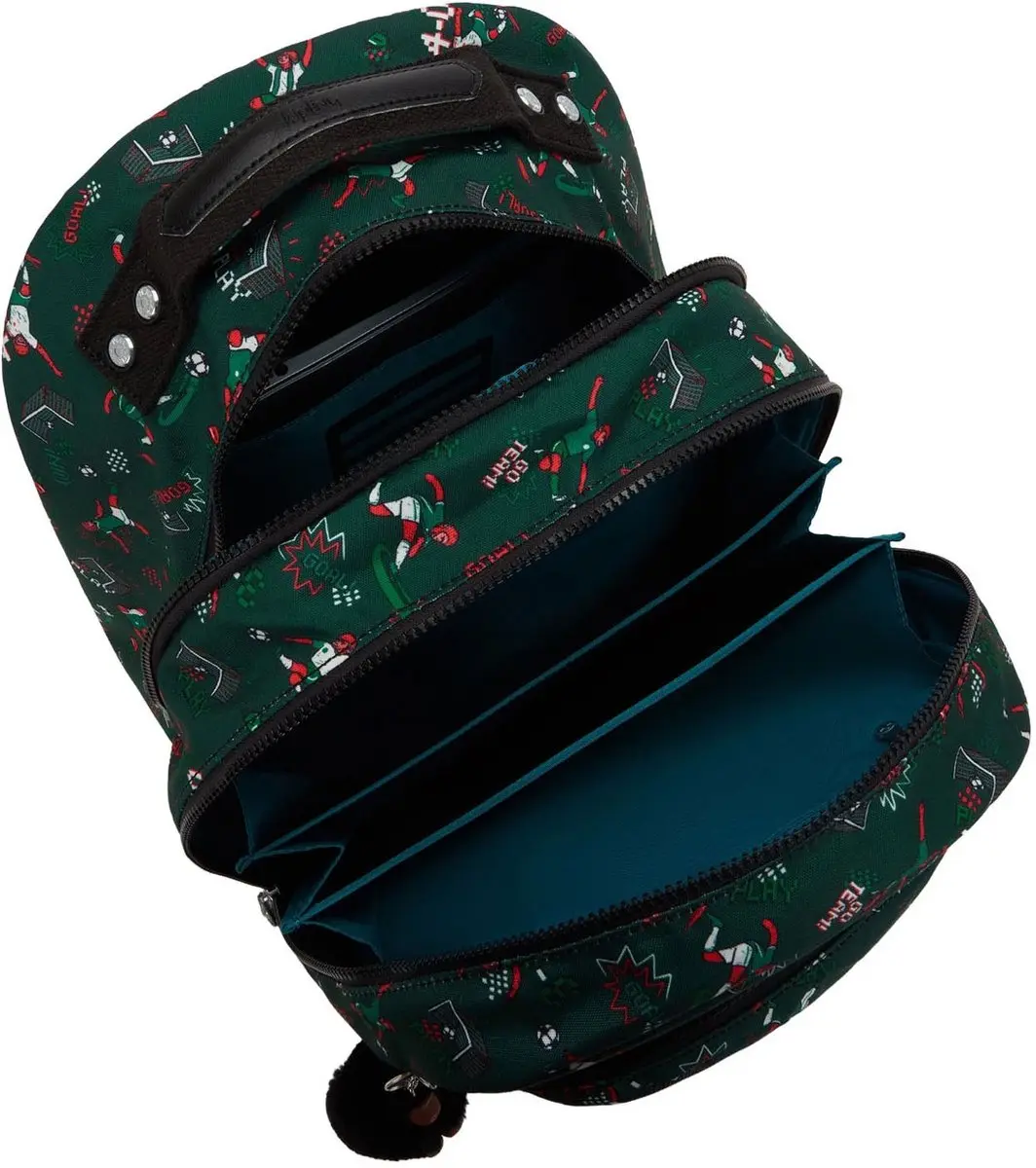 Kipling Class Room Rugzak 15 inch Soccer Print - Multicolor
