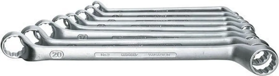 Gedore 6031120 Dubbele Ringsleutelset 10-delig 6-32mm