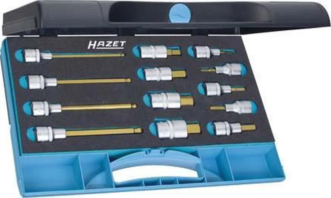 Hazet Schroevendraaierset 1/2" 13-delig 5-19mm