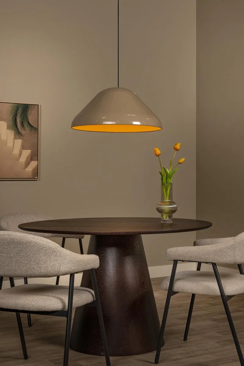 Lucide ANDRES Hanglamp Ø56cm - Taupe