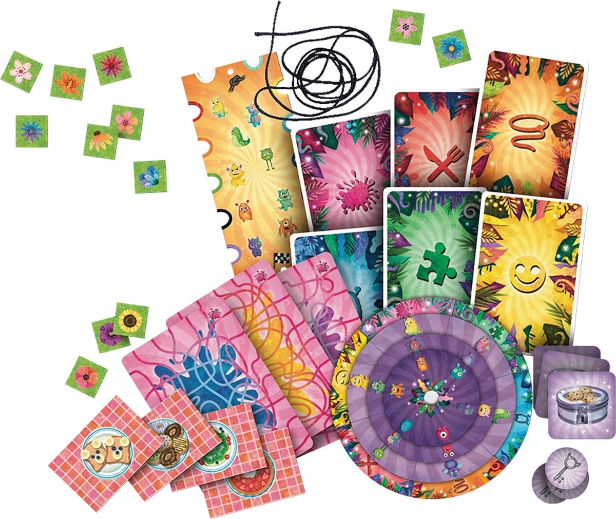 999 Games - EXIT - KIDS: Raadselplezier met monsters - Escape Room Spel - Kinderversie uit de EXIT-serie - Vanaf 5 jaar - Kinderspel - Meermaals te spelen - Educatief spel - Klein cadeautje