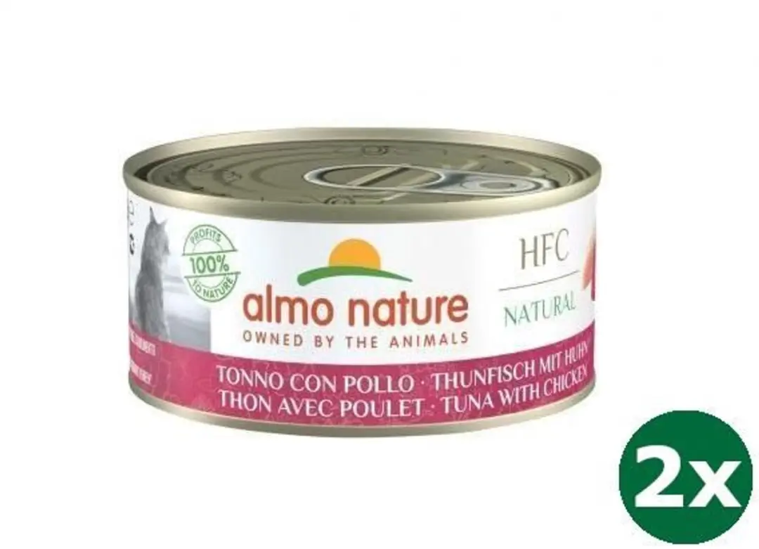 Almo Nature Cat Tonijn/Kip Kattenvoer