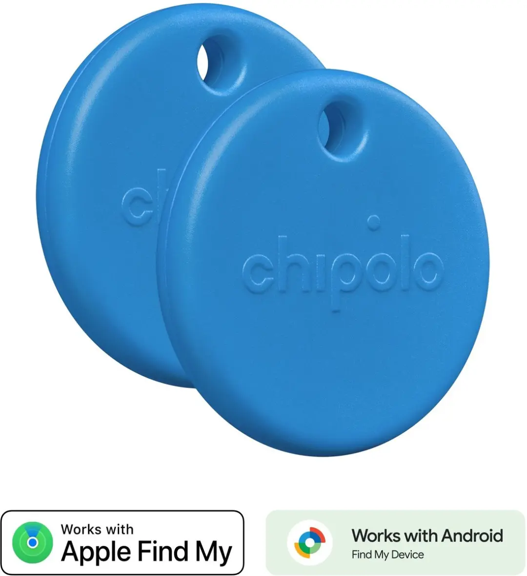 Chipolo POP Bluetooth Tracker - 2 Stuks - Blauw - afbeelding 6 van 6