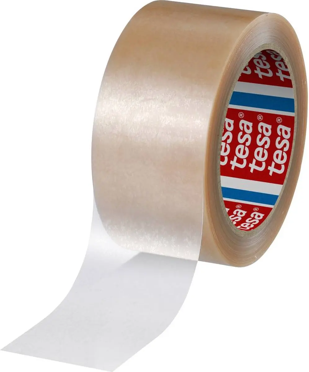 Tesa 04124-00015-00 Verpakkingstape - 66m x 50mm Transparant - afbeelding 6 van 6