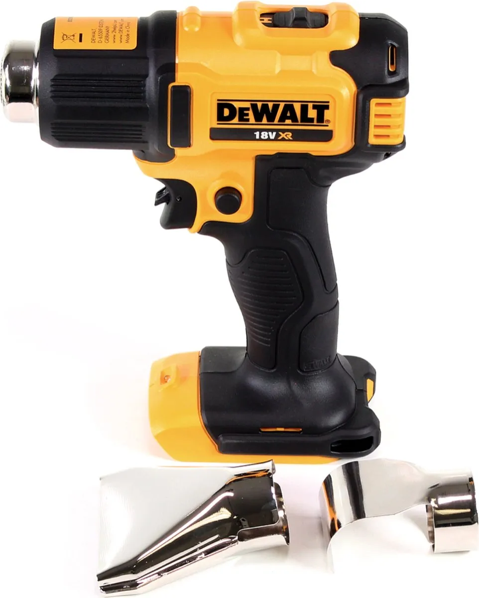 DeWalt DCE530M2-QW Heteluchtpistool 18V - 530°C - 2x 4,0Ah Accu + Oplader