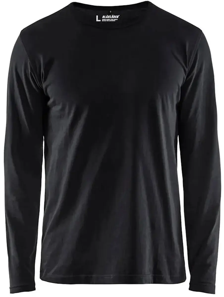 Blåkläder T-shirt Lange Mouwen 4XL+ - Blauw