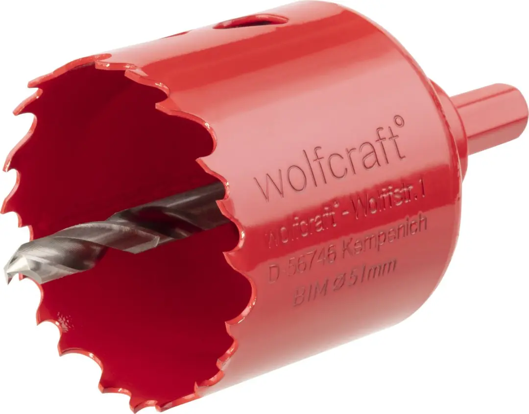 Wolfcraft BiM Gatenboor 51mm