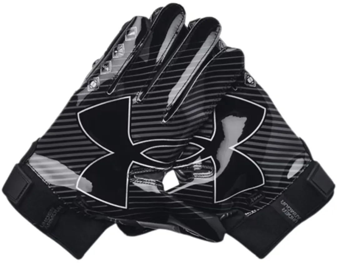Under Armour F9 Nitro Gloves - American Football - Zwart - afbeelding 2 van 2