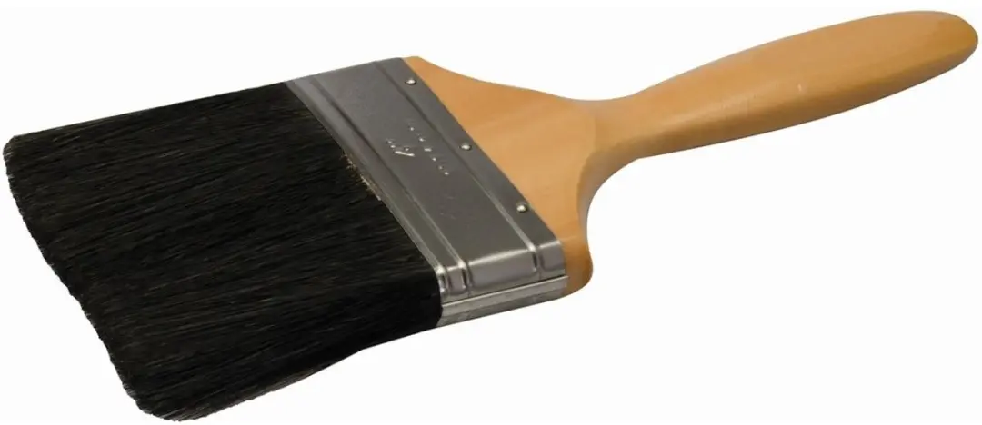 Silverline Schilderskwast Varkenshaar 25mm - Zwart