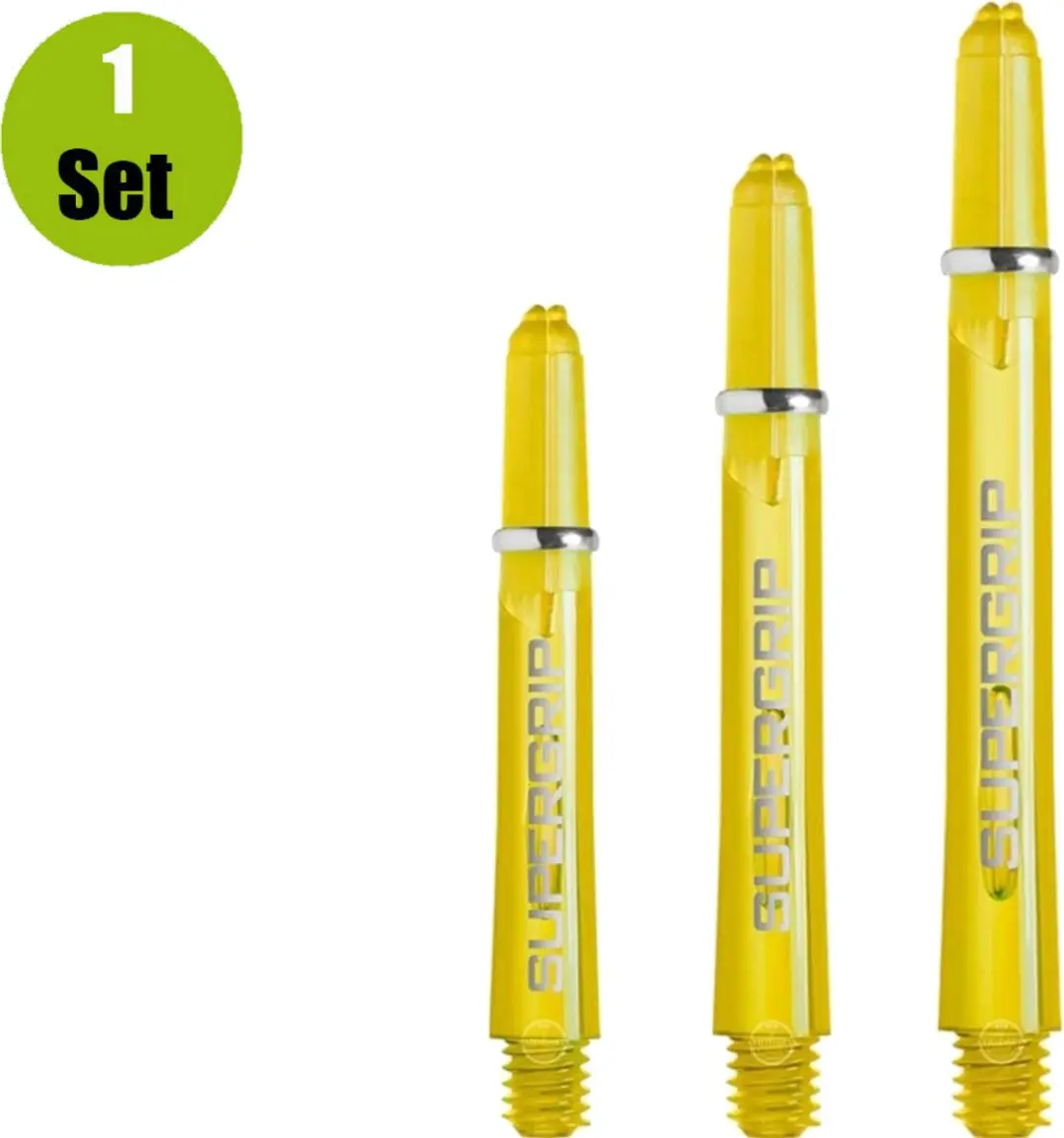 Harrows Supergrip Yellow Dart Shafts SH0079 - 3 Stuks