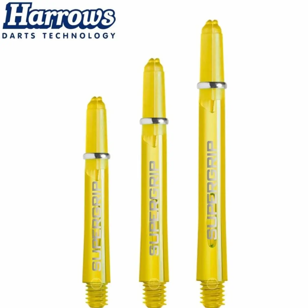 Harrows Supergrip Yellow Dart Shafts SH0079