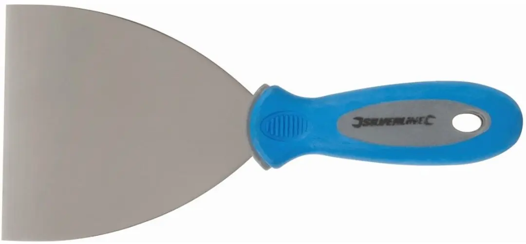 Silverline Expert Schraper 75mm - Blauw