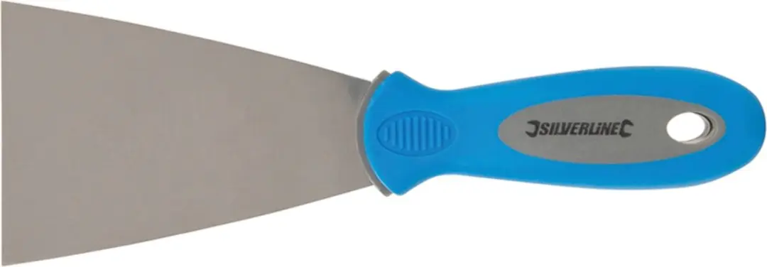 Silverline Expert Schraper 75mm - Blauw