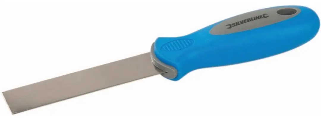Silverline Expert Schraper 75mm - Blauw