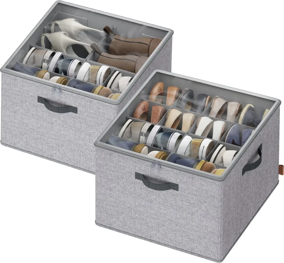 Songmics Schoenendoos Set 2x