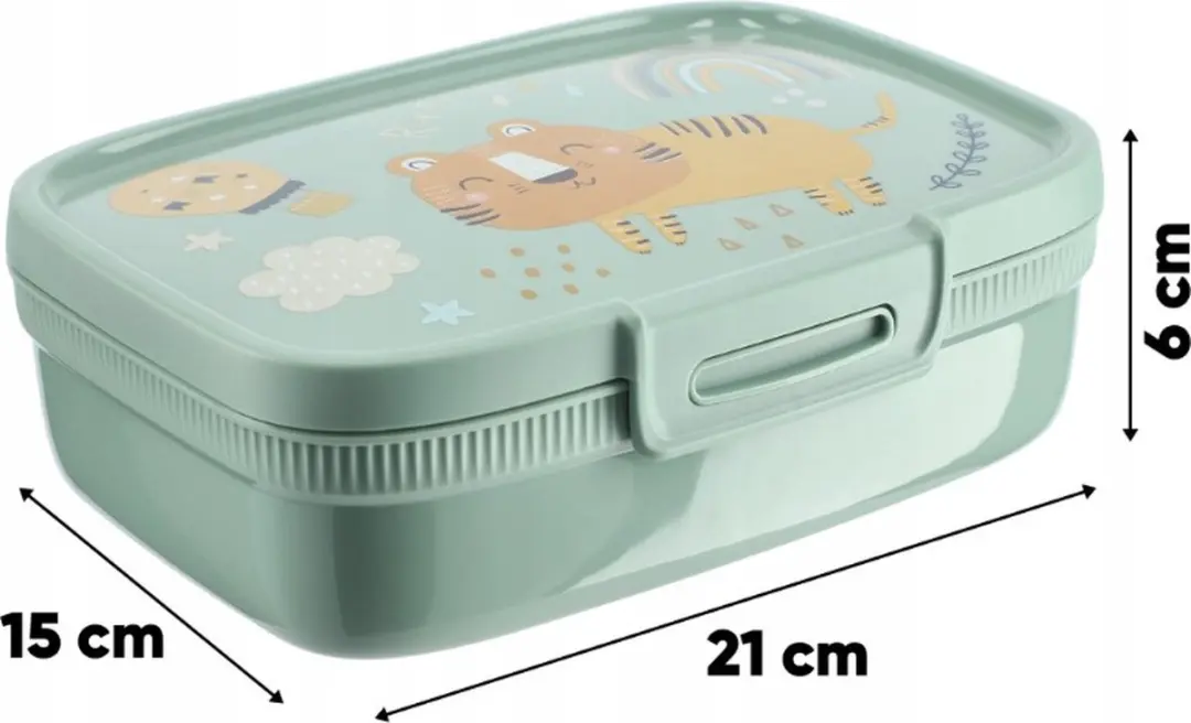 Curver Snapbox Kinder Lunchbox Groen