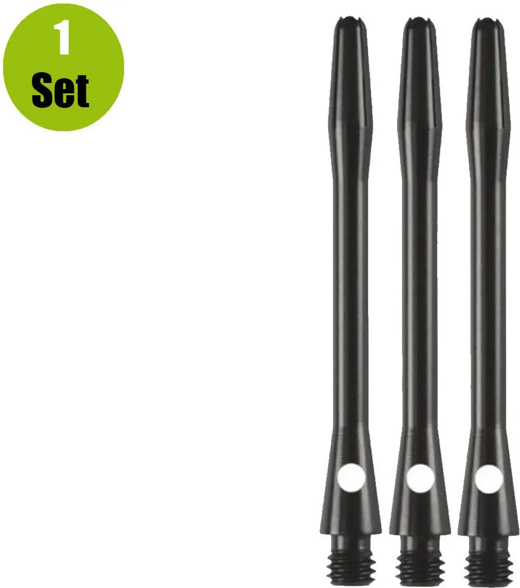 Bull's Simplex Black Dart Shafts BU-53301 - 3 Stuks