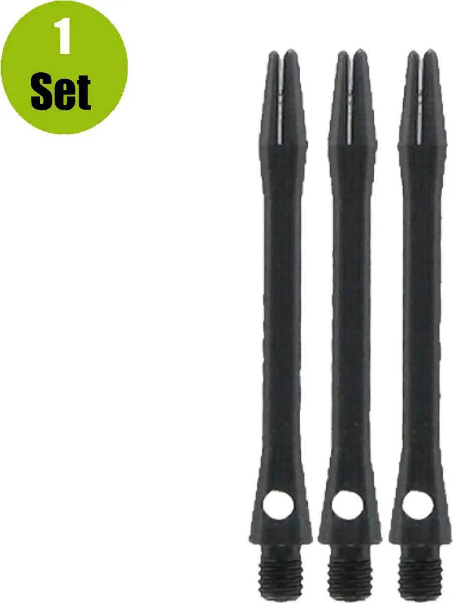 Bull's Simplex Black Dart Shafts BU-53301 - 3 Stuks