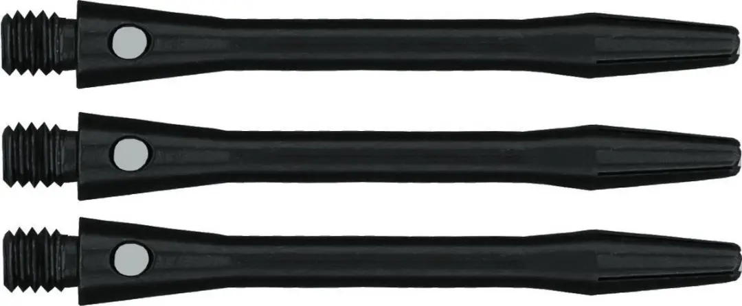 Bull's Simplex Black Dart Shafts BU-53301 - 3 Stuks