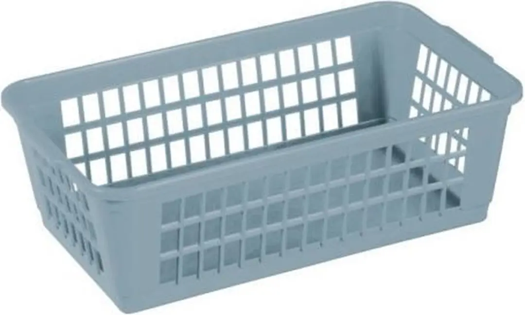 Sunware Basic Opbergmandje 30,9x20x11,8cm - Grijs