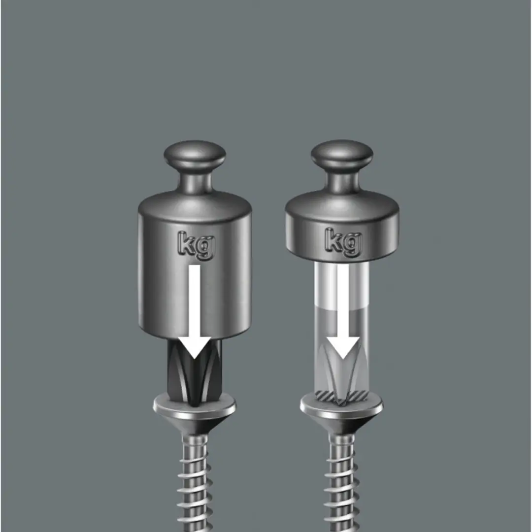 Wera TX30 Torx Schroevendraaier 300mm - Vasthoudfunctie - Groen/Zilver