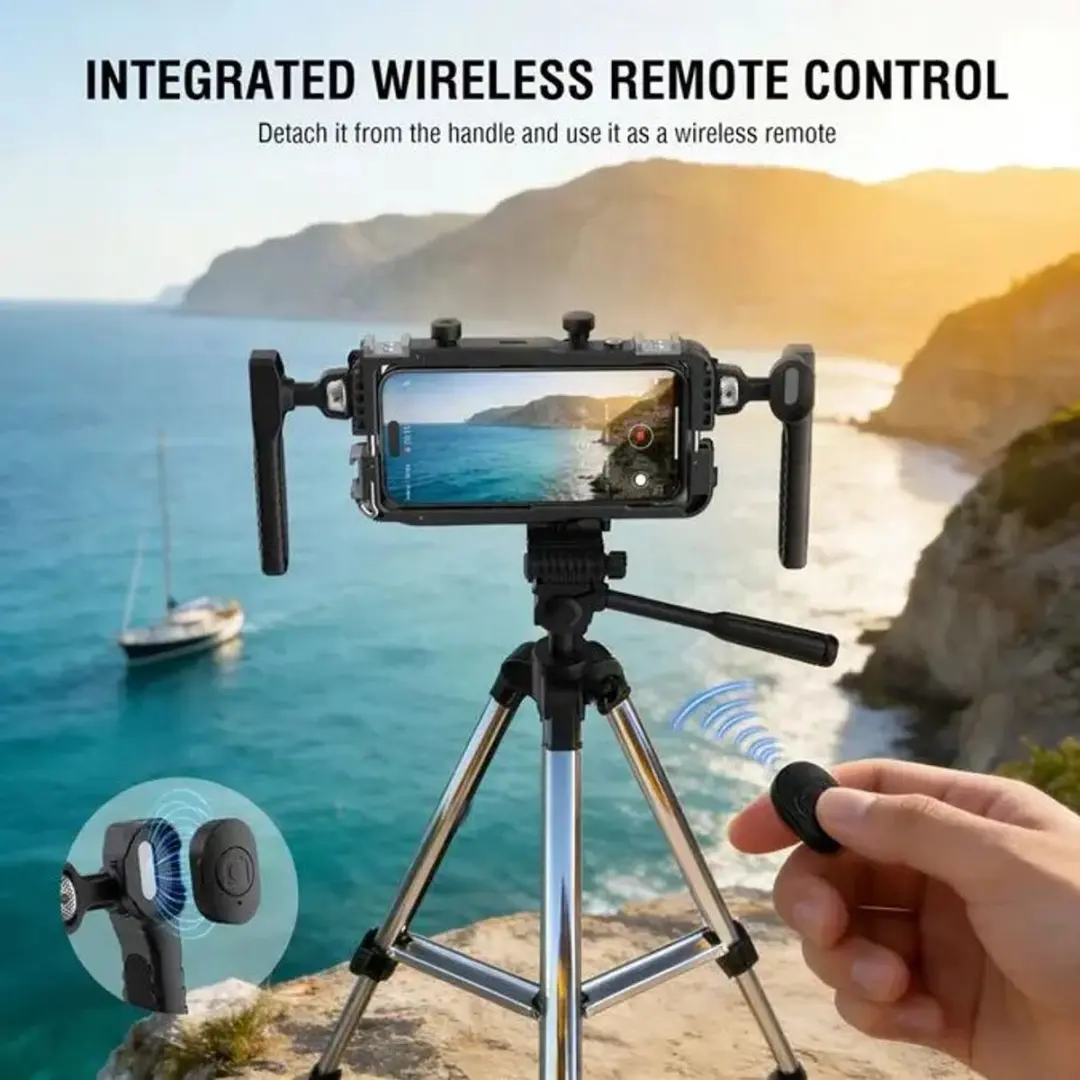 4Smarts Universele Smartphonehouder - Zwart