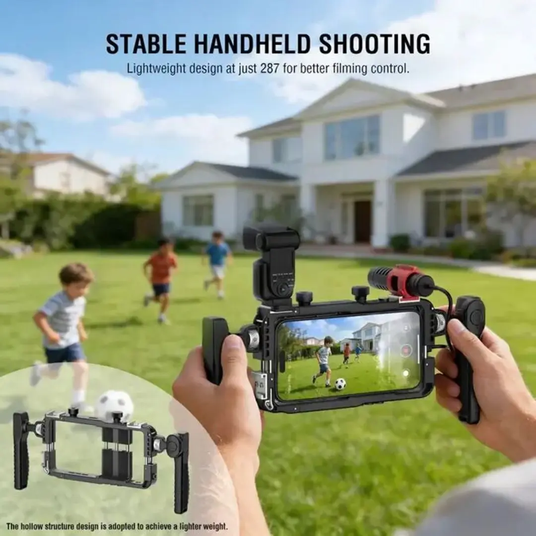 4Smarts Universele Smartphonehouder - Zwart