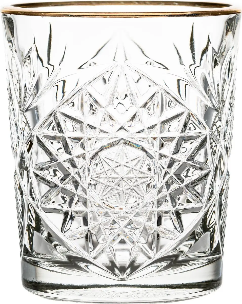 Libbey Hobstar Drinkglas 355ml - 6 Stuks - Goud