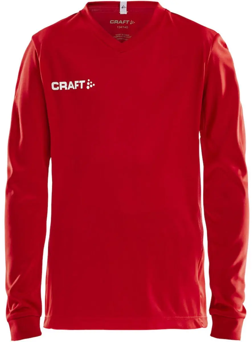 Craft Squad Jersey Solid LS Jr 158/164 - MFF Blue