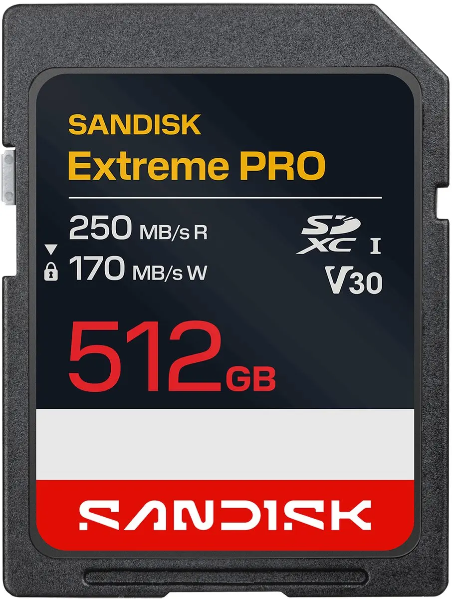 SanDisk SDXC Extreme PRO 512GB
